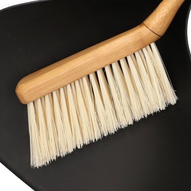 Щітка та совок Homla BAMBOU 29x19 см | Чорний / Дерево 161653 фото - 5