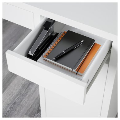 IKEA Письмовий стіл MICKE Білий (ИКЕА МИКЕ) 80213074 фото - 3