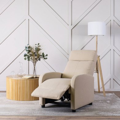 Кресло мягкое раскладное с реклайнером Mebel Elit DANNY Бежевый - 9 Кресло мягкое раскладное с реклайнером Mebel Elit DANNY Бежевый ME.DANNY2/BZ/T/FW фото - 9