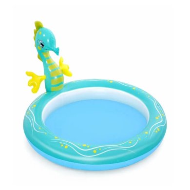Надувний дитячий басейн Bestway 53114 188х160х86 см Блакитний BES53114 фото - 6