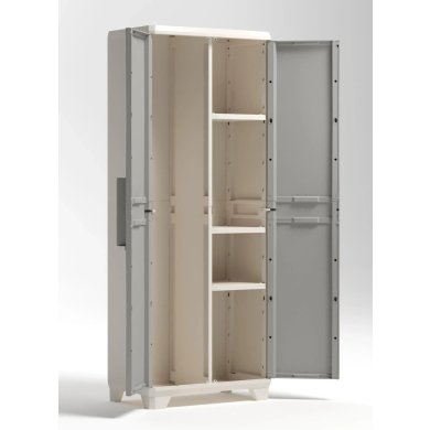 Садова шафа Keter/Kis ARMADIO LINEAR WOOD UTILITY Бежевий - 2 Садова шафа Keter/Kis ARMADIO LINEAR WOOD UTILITY Бежевий 248102 фото - 2