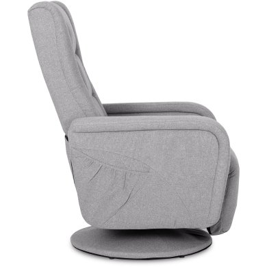 Крісло м'яке розкладне масажне з реклайнером Mebel Elit SPIKE 2 Сірий ME.SPIKE2/JP/T/FW фото - 4