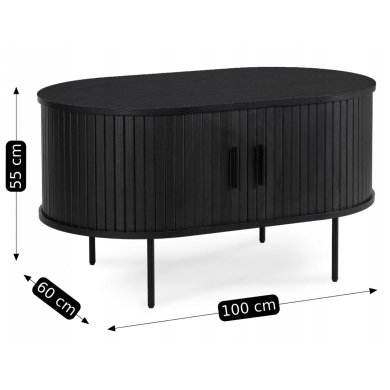 Журнальный стол Mebel Elit HEATHER Черный - 7 Журнальный стол Mebel Elit HEATHER Черный ME.HEATHER/CZ/L фото - 7