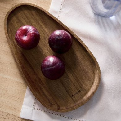 Поднос Homla MOOKA 24x14 см Дерево 229364 фото - 4