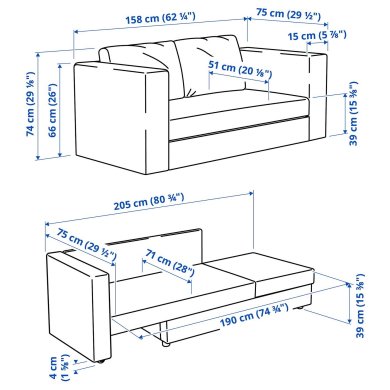 IKEA SKONABACK (ИКЕА СКОНАБАК) 60582547 фото - 11