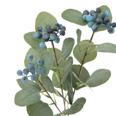 Искусственная ветка Homla MIRTELO 60 см | Зеленый / Синий 218338 фото - 2