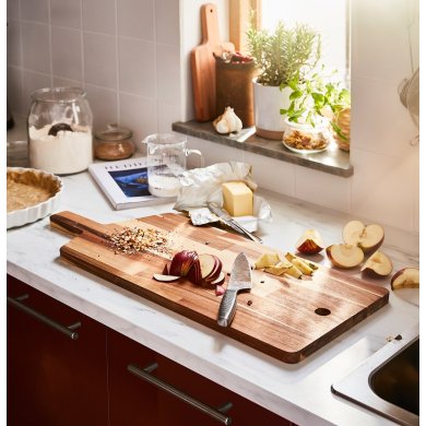 IKEA Обробна дошка з акації SMÅÄTA (ИКЕА SMÅÄTA) 80320347 фото - 21