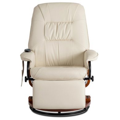 Кресло мягкое массажное с реклайнером Mebel Elit WEST Бежевый ME.WEST/BZ/E/FW фото - 2