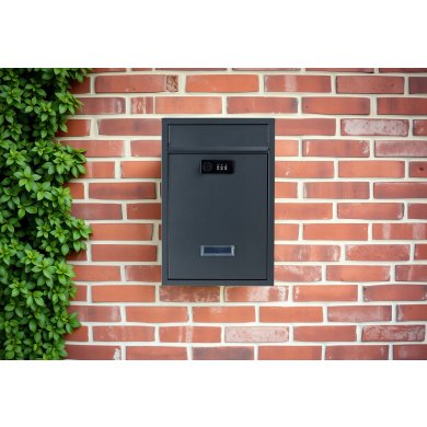 Поштова скринька Chomik MAGPIE 21,5х8,2х32 см Антрацит TIS8169 фото - 6