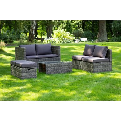 Комплект садовой мебели Meven SORRENTO Серый - 6 Комплект садовой мебели Meven SORRENTO Серый MV-JG04-0104-SORRENTO фото - 6