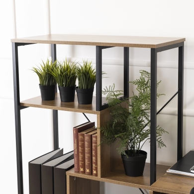 Стелаж Mebel Elit TIM Горіх - 7 Стелаж Mebel Elit TIM Горіх ME.TIM/RU/CZ/REG фото - 7