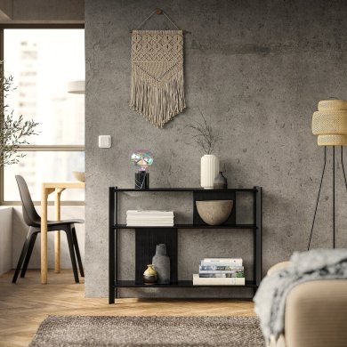 IKEA Консоль JATTESTA Черный (ИКЕА ДЖАТТЕСТ) 90521915 фото - 5