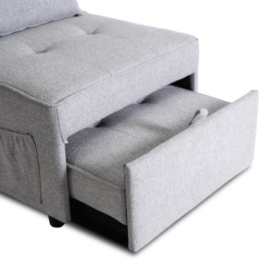 Кресло мягкое раскладное Mebel Elit IBERIS Серый - 13 Кресло мягкое раскладное Mebel Elit IBERIS Серый ME.IBERIS/P/T/FW67 фото - 13