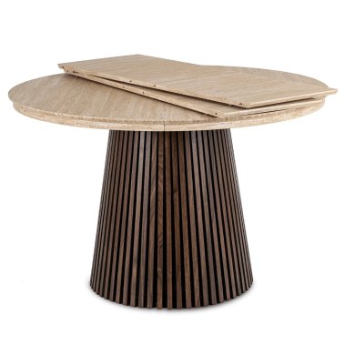 Розкладний обідній стіл Mebel Elit ADRIEN Травертин ME.ADRIEN/TRAW/O/S фото - 2