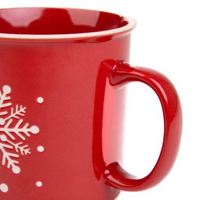 Кружка Homla TRINKIE 650 мл Красный 218868 фото - 4
