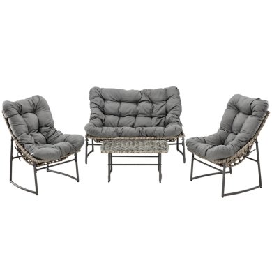 Комплект садових меблів Garden Line RELAX Сірий SAD8045 фото - 2