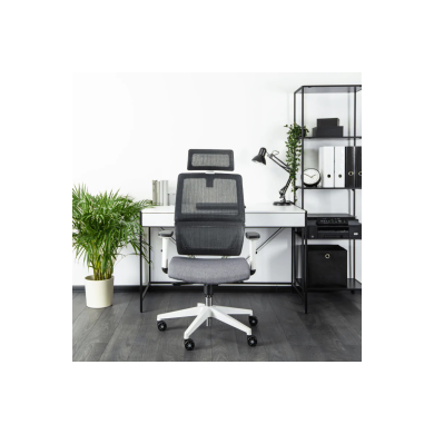 Кресло поворотное Mebel Elit NICKI | Серый - 7 Кресло поворотное Mebel Elit NICKI | Серый ME.NICKI/B/P/T/FO фото - 7