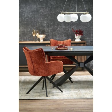 Обеденный стул поворотный Halmar K540 Корица V-CH-K/540-KR-CYNAMONOWY фото - 15