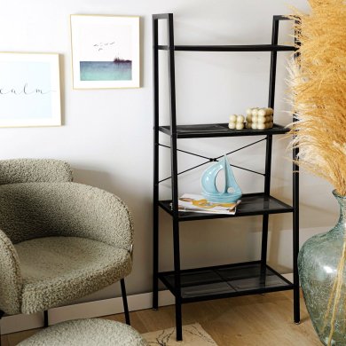 Стеллаж Homla MALMI Черный - 5 Стеллаж Homla MALMI Черный 210682 фото - 5