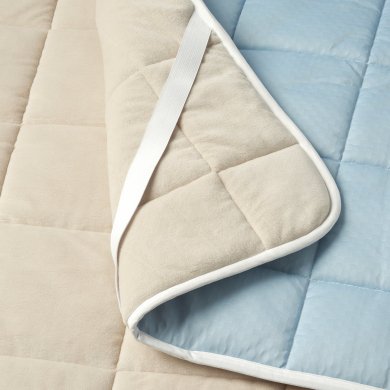 IKEA Наматрасник на резинке KEJSAROLVON 90х200 см Голубой (ИКЕА КЕЙСАРОЛВОН) 70580425 фото - 4