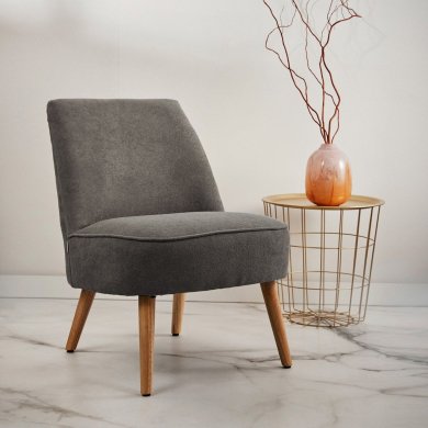 Крісло м'яке Homla SOAL Сірий 233395 фото - 6