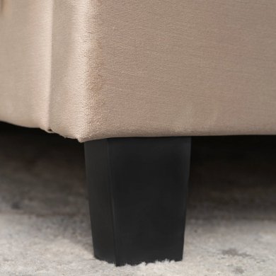 Кровать Mebel Elit QUEEN Welur 160x200 см Бежевый ME.QUEEN/160/BZ/V/LOZ фото - 9