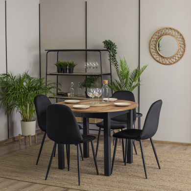 Обідній стілець Mebel Elit OSCAR Чорний - 5 Обідній стілець Mebel Elit OSCAR Чорний ME.OSCAR/CZ/V/K фото - 5