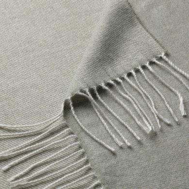 IKEA Плед HOLMVI 120x160 см Світло-сірий (ИКЕА HOLMVI) 00513613 фото - 7