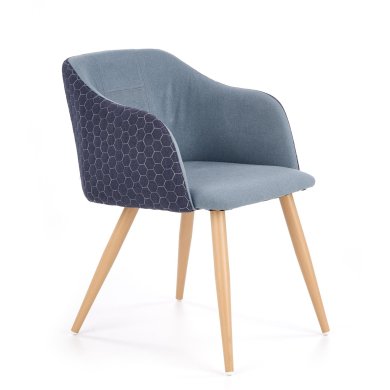 Обеденный стул Halmar K288 Синий - 2 Обеденный стул Halmar K288 Синий V-CH-K/288-KR-GRANATOWY фото - 2