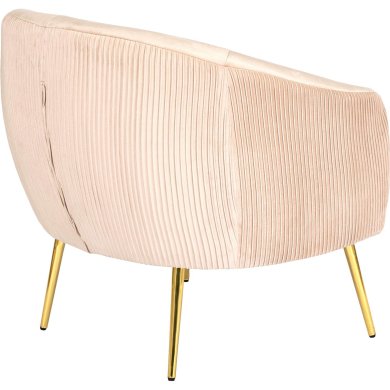 Кресло мягкое Mebel Elit STELLA Welur Бежевый - 4 Кресло мягкое Mebel Elit STELLA Welur Бежевый ME.STELLA/BZ/ZL/V/FW фото - 4