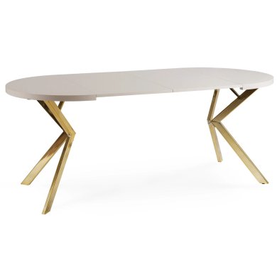 Розкладний обідній стіл Mebel Elit DORIAN Кашемір - 5 Розкладний обідній стіл Mebel Elit DORIAN Кашемір ME.DORIAN/KASZ/ZL/S фото - 5