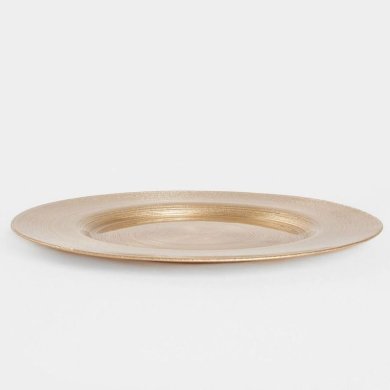 Сервировочное блюдо Homla BLITS 32х2 см Золотой 237099 фото - 2