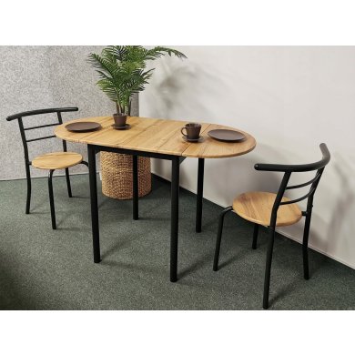 Комплект мебели для кухни Kontrast REIN | Дуб / Черный 5.90.26038 фото - 11