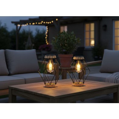 Декоративный светильник на солнечной батарее Garden Line LAP5917 Черный LAP5917 фото - 3