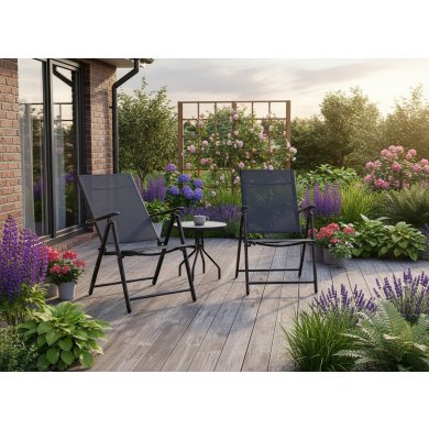 Складаний садовий стілець Garden Line TIH3484 Чорний TIH3484 фото - 6