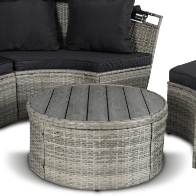 Комплект садових меблів Mebel Elit CALIFORNIA Світло-сірий ME.CALIFORNIA/LIGHTGRAY фото - 4