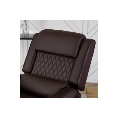 Кресло раскладное многопозиционное Mebel Elit VIPER | Коричневый ME.VIPER/BR/E/FW фото - 12