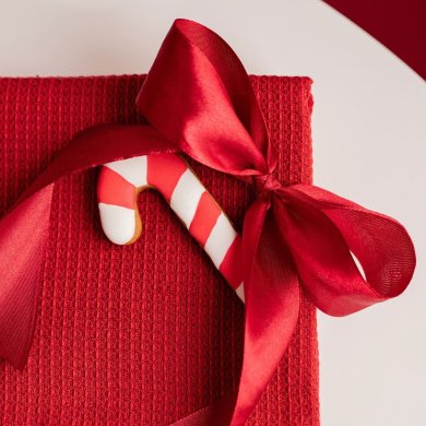 Набір кухонних рушників Homla TRUDY 45x65 см 2 шт Червоний 236707 фото - 10