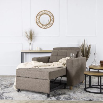 Крісло м'яке розкладне Mebel Elit American SOLOR Бежевий ME.SOLOR/BZ/T/FW фото - 21