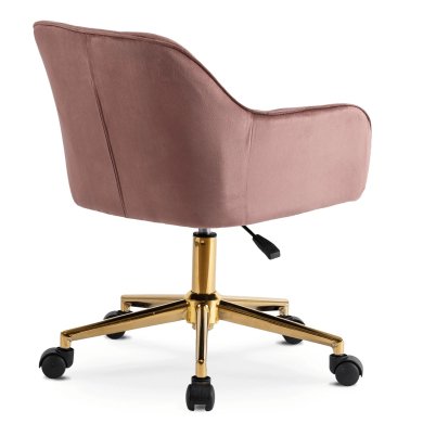 Офисное кресло Mebel Elit KONOR Welur Розовый ME.KONOR/R/ZL/V/FO фото - 4