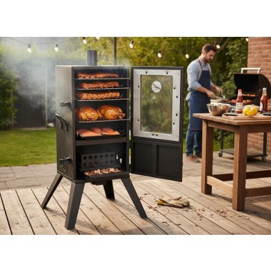 Коптильня Garden Line BBQ4842 Черный BBQ4842 фото - 10