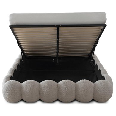 Ліжко Mebel Elit ANKARA Boucle 140x200 см Сірий ME.ANKARA/140/P/TB/LOZZPOJ фото - 8