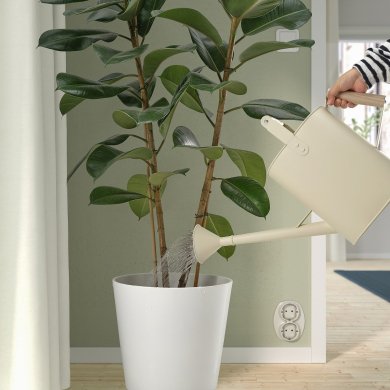 IKEA Лійка SALLADSKAL 9 л Бежевий (ИКЕА САЛЛАДСКАЛ) 50585570 фото - 4