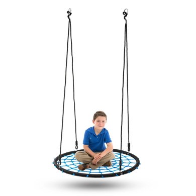 Підвісні гойдалки Corciano 253x170x207 см Сірий 5901157673374 фото - 10