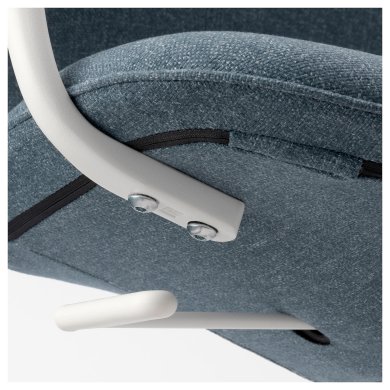 IKEA Офісне крісло LANGFJALL Синій (ИКЕА ЛАНГФЬЯЛЛЬ) 69252769 фото - 5