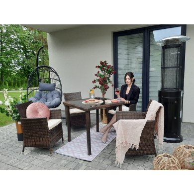 Комплект садових меблів Garden Line VADUZ Коричневий SAD9590 фото - 2