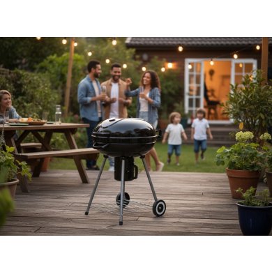 Угольный гриль Garden Line BBQ5313 Черный BBQ5313 фото - 14