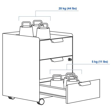 IKEA TROTTEN (ИКЕА ТРОТТЕН) 10619671 фото - 3