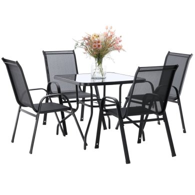 Комплект садовой мебели Garden Line RANG 2 Черный TIH3521