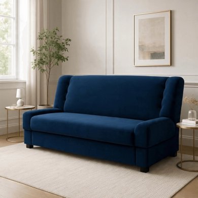 Розкладний диван Mebel Elit PIANO Welur Синій - 6 Розкладний диван Mebel Elit PIANO Welur Синій PPHUE.DOROTKA/KRONOS9/WER фото - 6